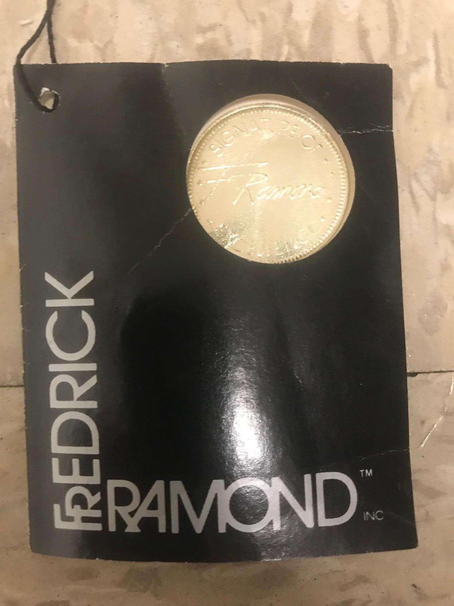 Brass 1970s Fredrick Ramond Hexagonal Chandelier For Sale