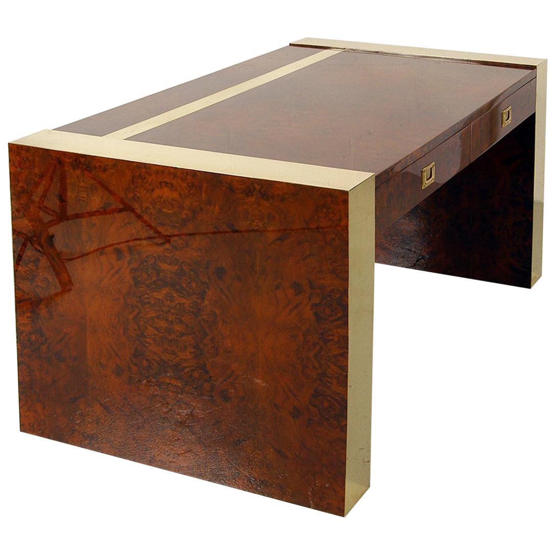 CHIC 1970s MODERN DESK at 1stDibs