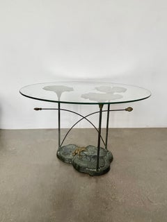 table basse artisanale française des années 1970
