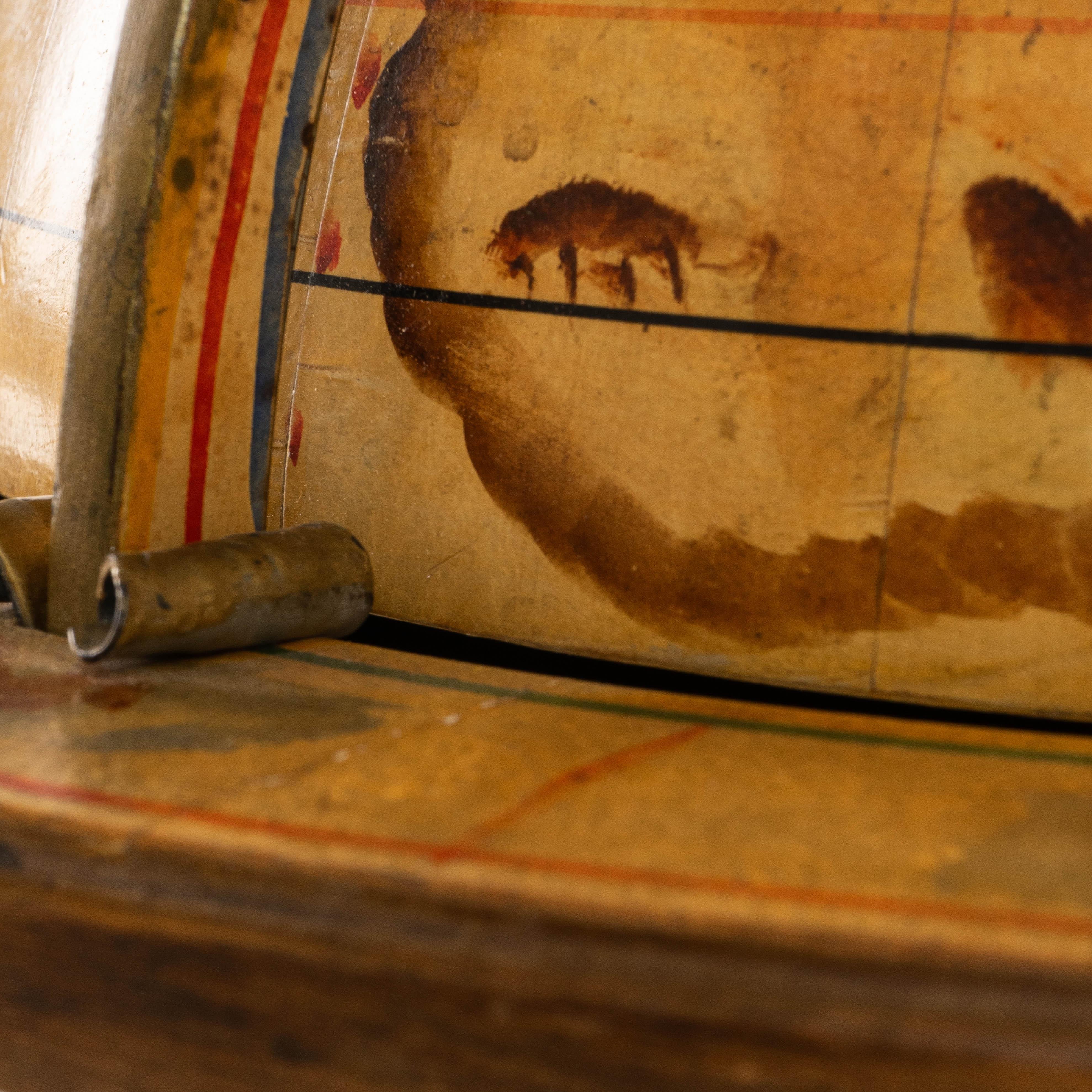 1970s French Baroque Style Globe Bar Cart With Wheels For Sale 8