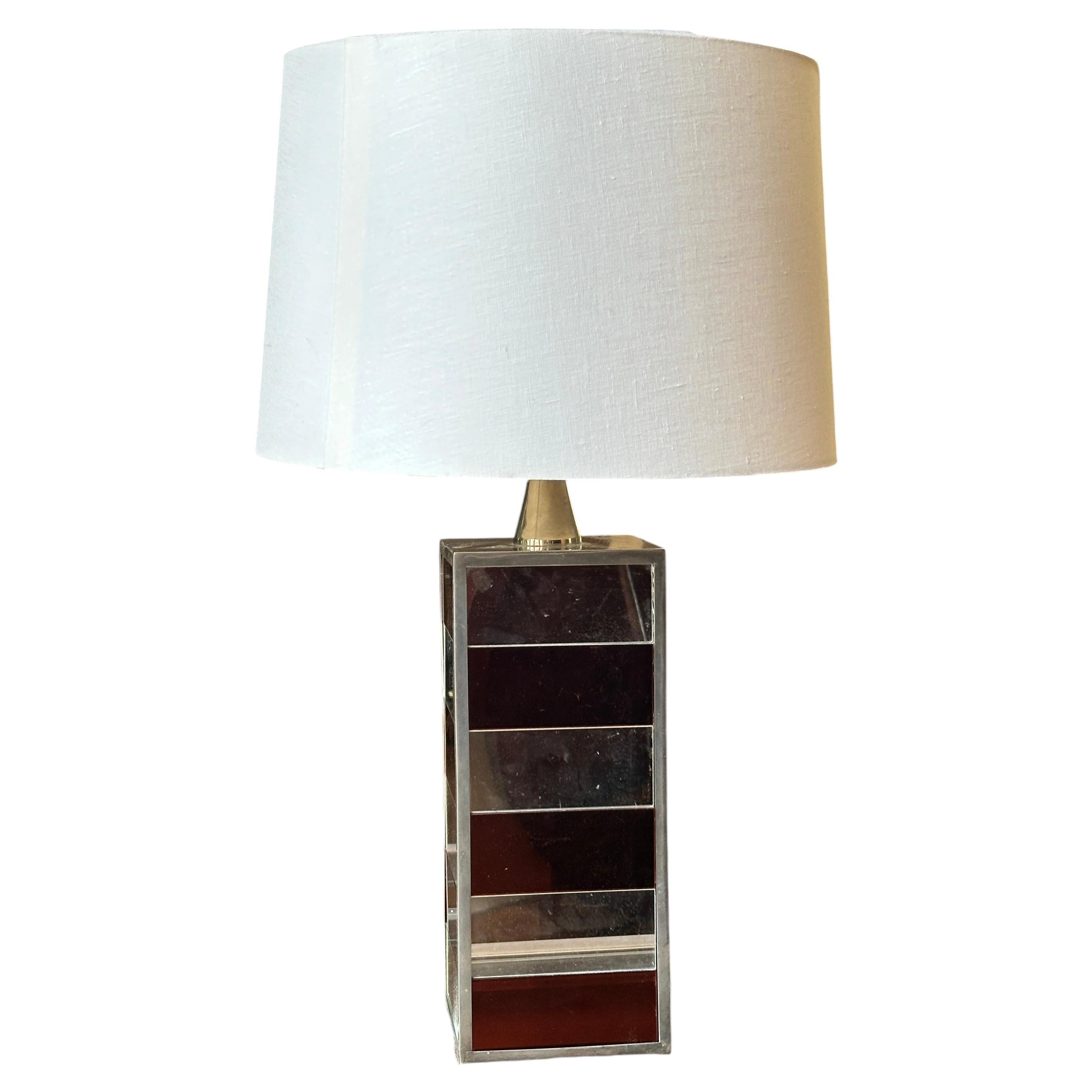 Mid-Century Modern Acrylic Table Lamp by Philippe Cheverny, 1970 For Sale
