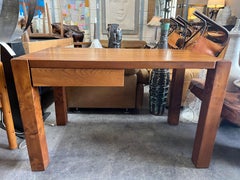 1970’s French Elm Writing Desk