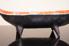 1970s French Large Scare Watermelon Pottery Object