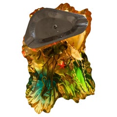 1970s French Lucite Aquarium Ashtray