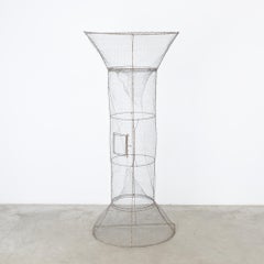 1970s French Metal Fish Trap