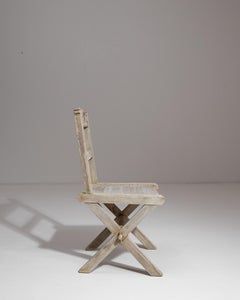 1970s French Oak Chair, Comfortable Seating, Good Condition