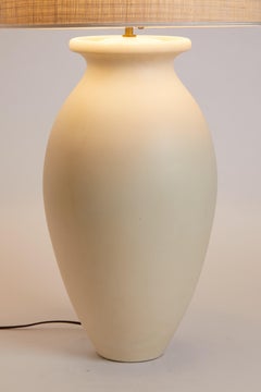 1970s French Pair of Jacques Molin for Faience de Charolles White Porcelain