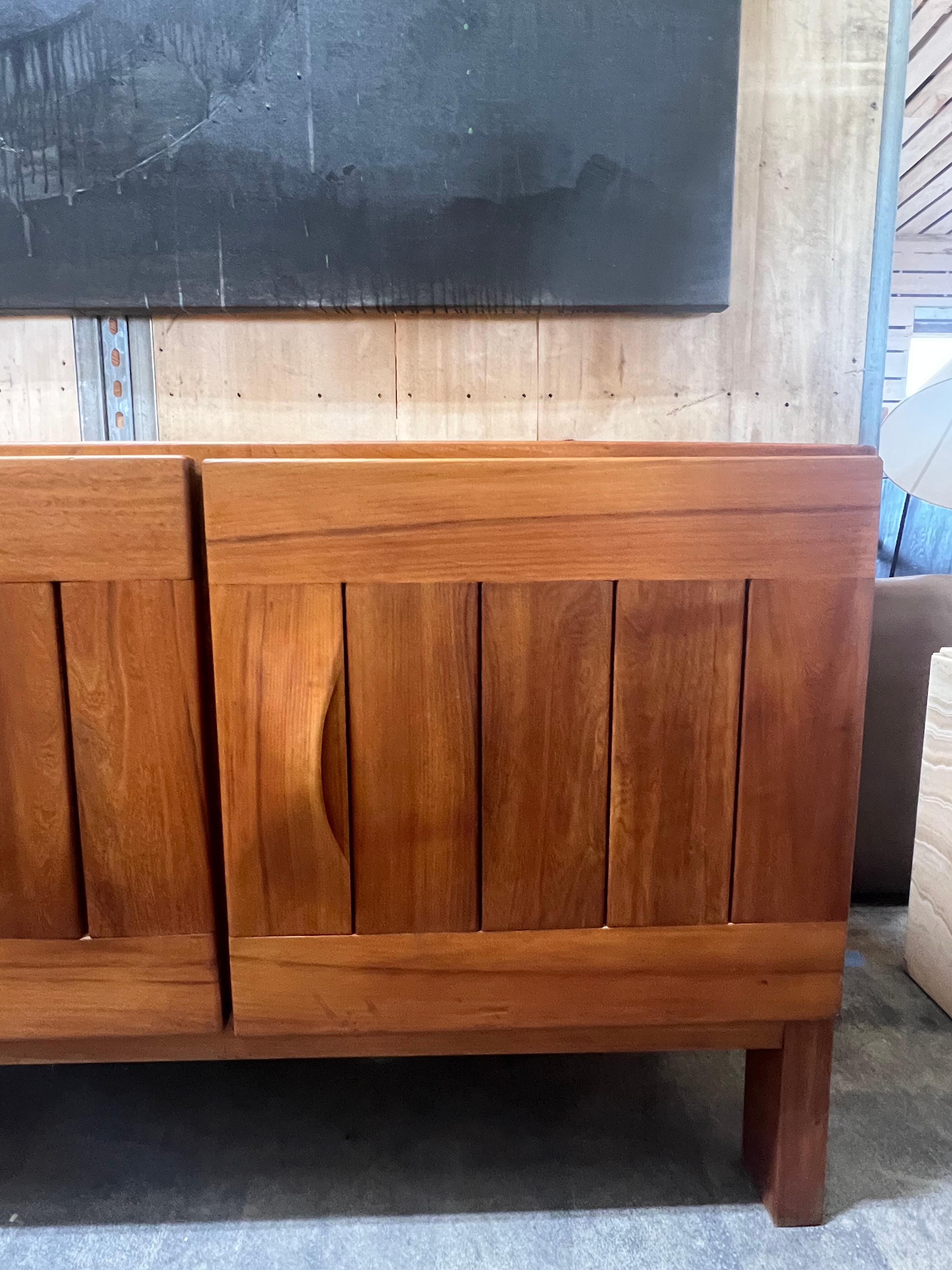 Late 20th Century 1970’s French Pine Sideboard by Maison Regain