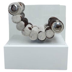 1970's French plexi glass lounge chair