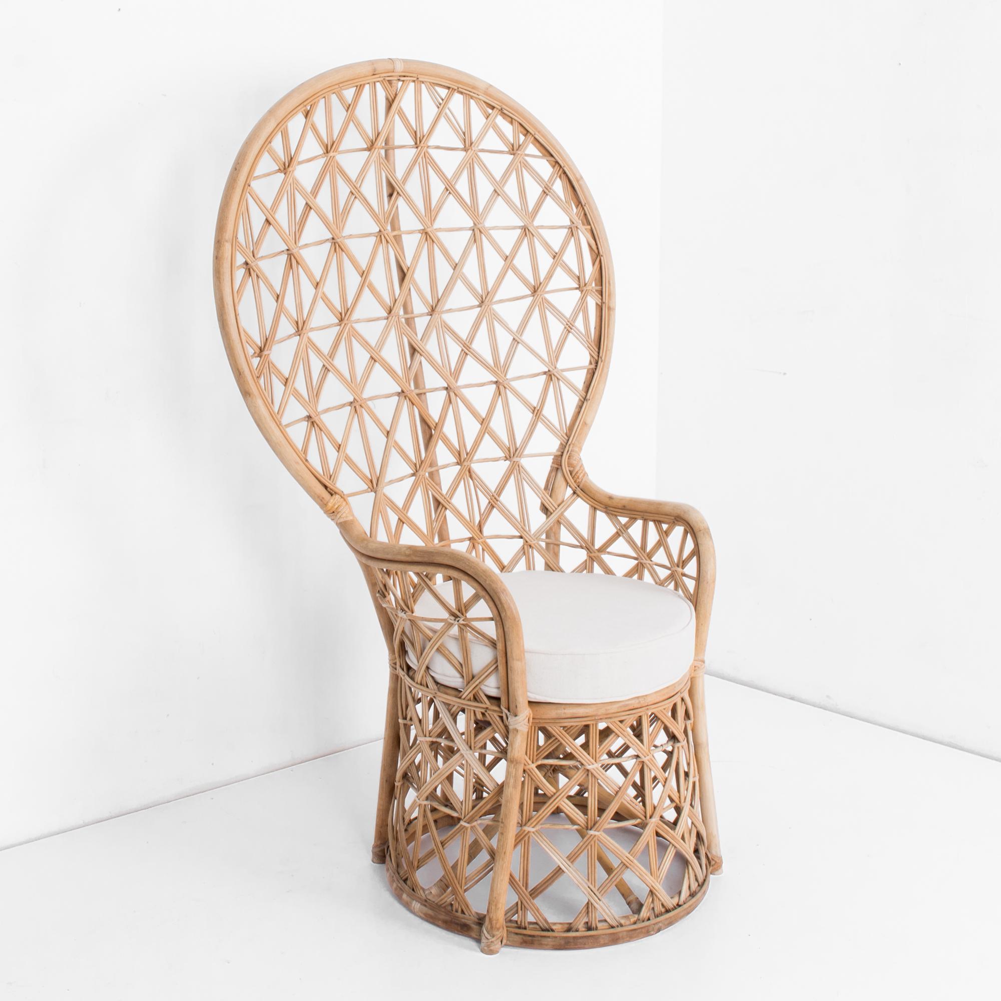 Mid-20th Century 1970s French Rattan “Emmanuelle