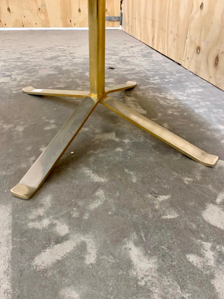 Acier Table basse en résine française des années 1970 en vente