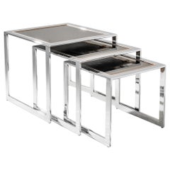 1970s French Set of Nesting Tables