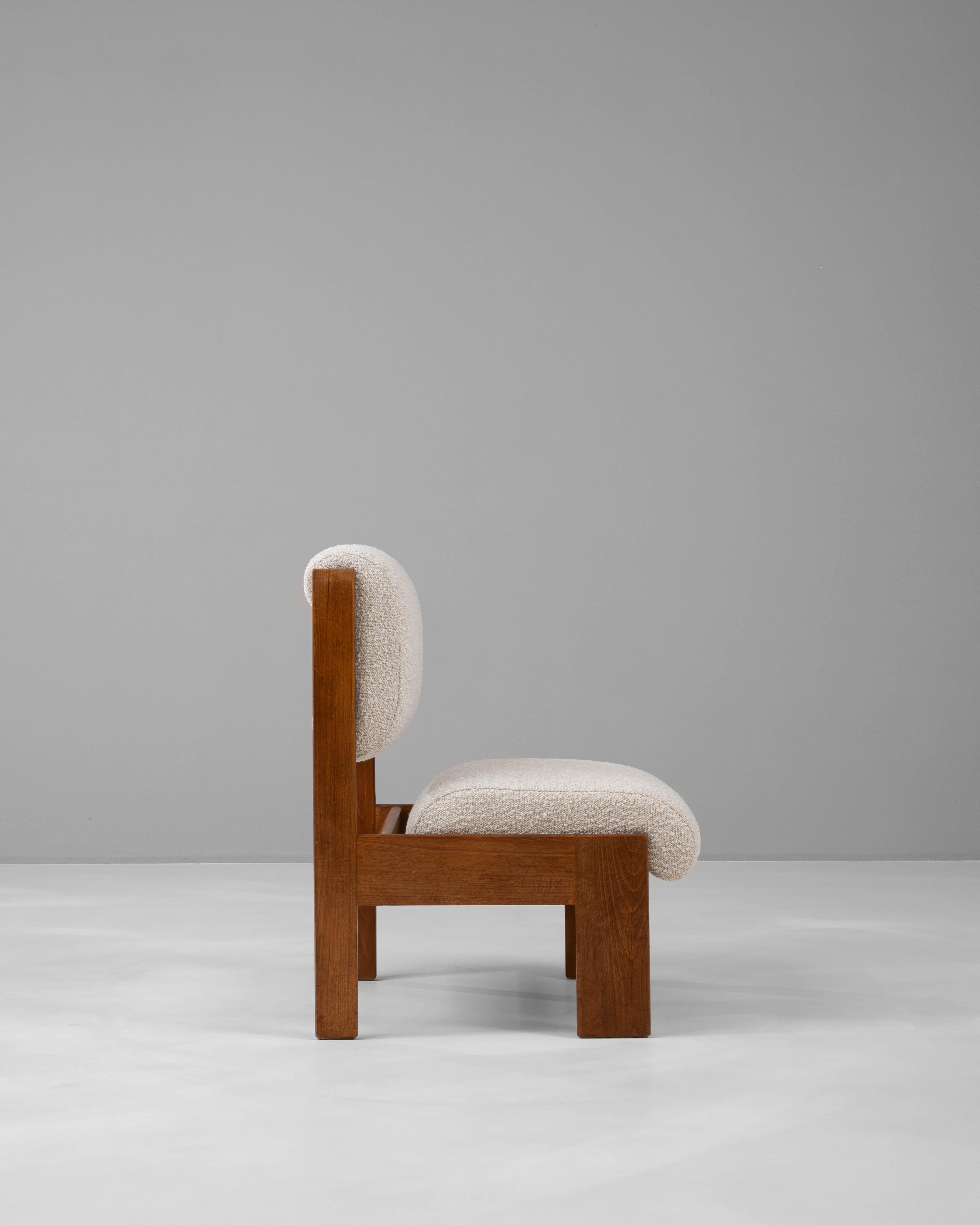 20th Century 1970s French Upholstered Chair