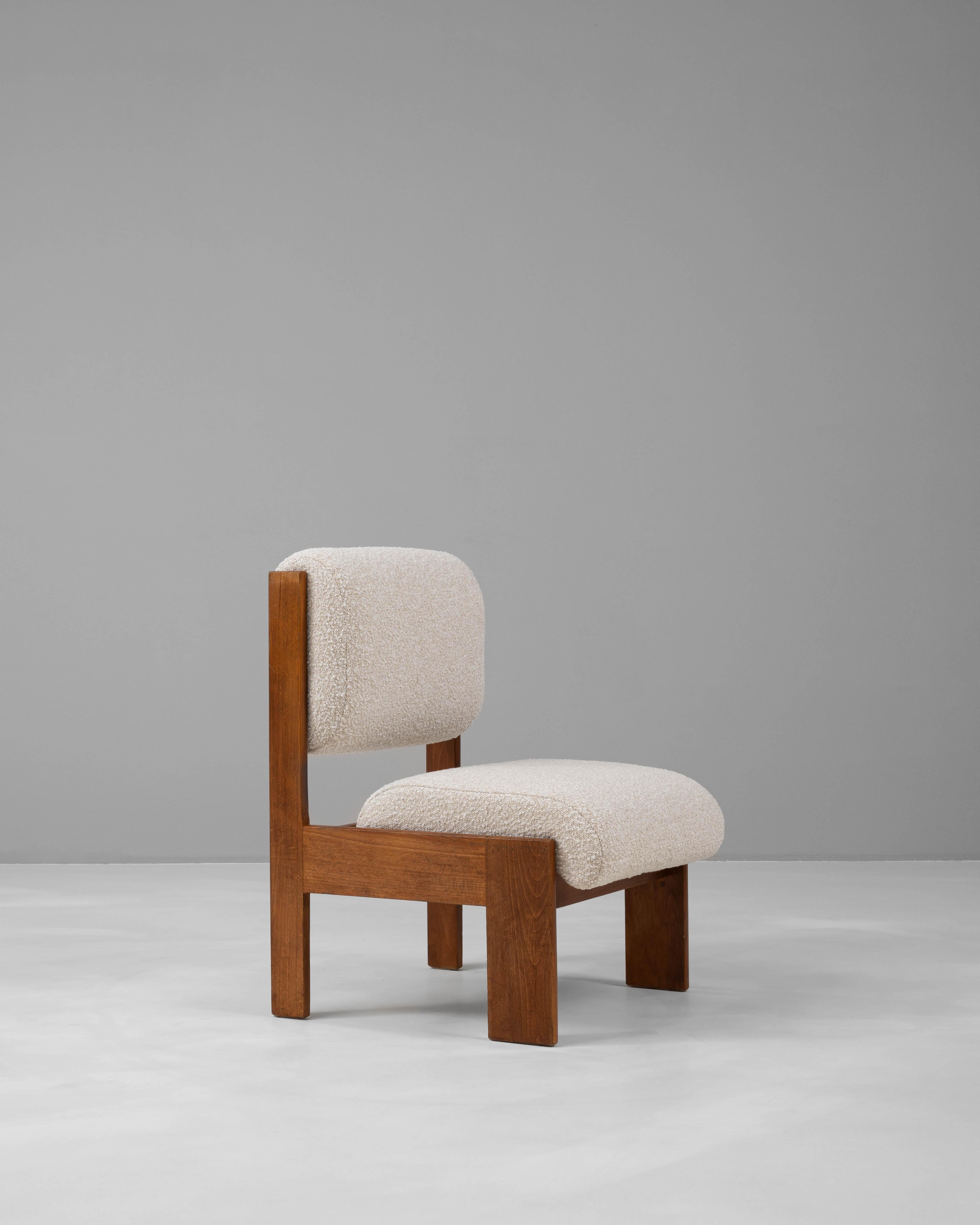 1970s French Upholstered Chair 3