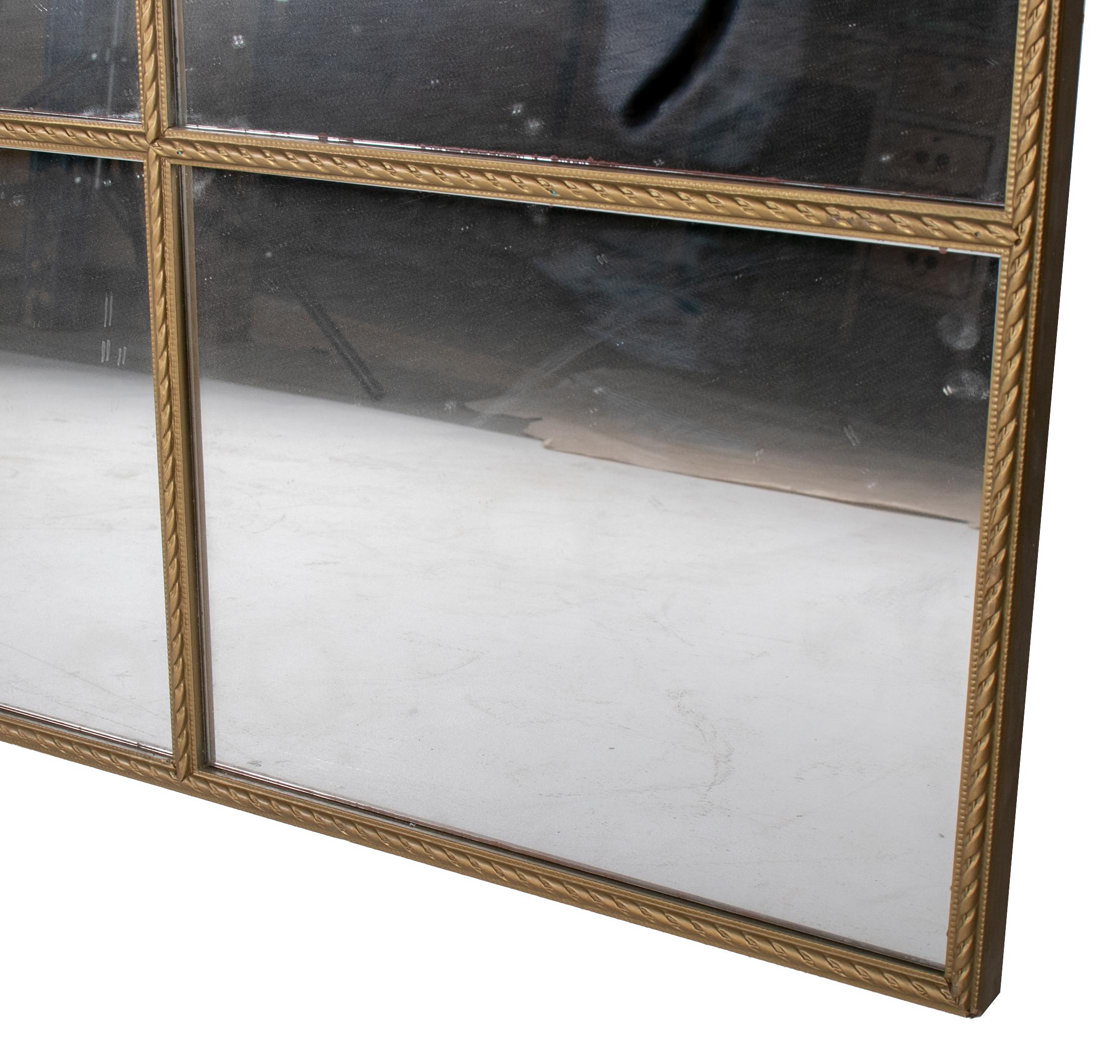 1970s French Wood Framed Decorative Mirrors In Good Condition In Marbella, ES