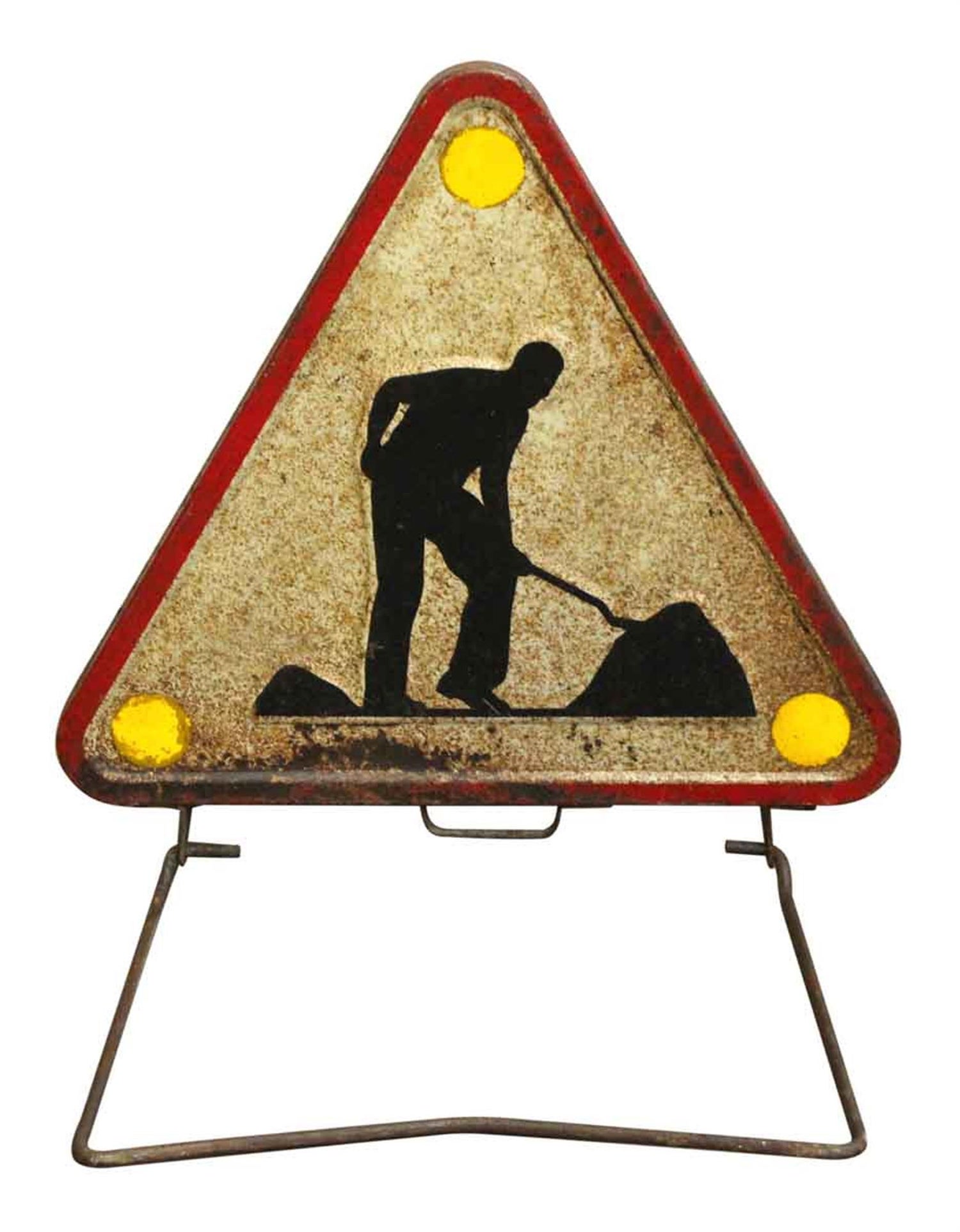 1970s French Work In Progress Road Construction Sign For Sale At 1stdibs 1970s French Work In Progress Road Construction Sign For Sale At 1stdibs