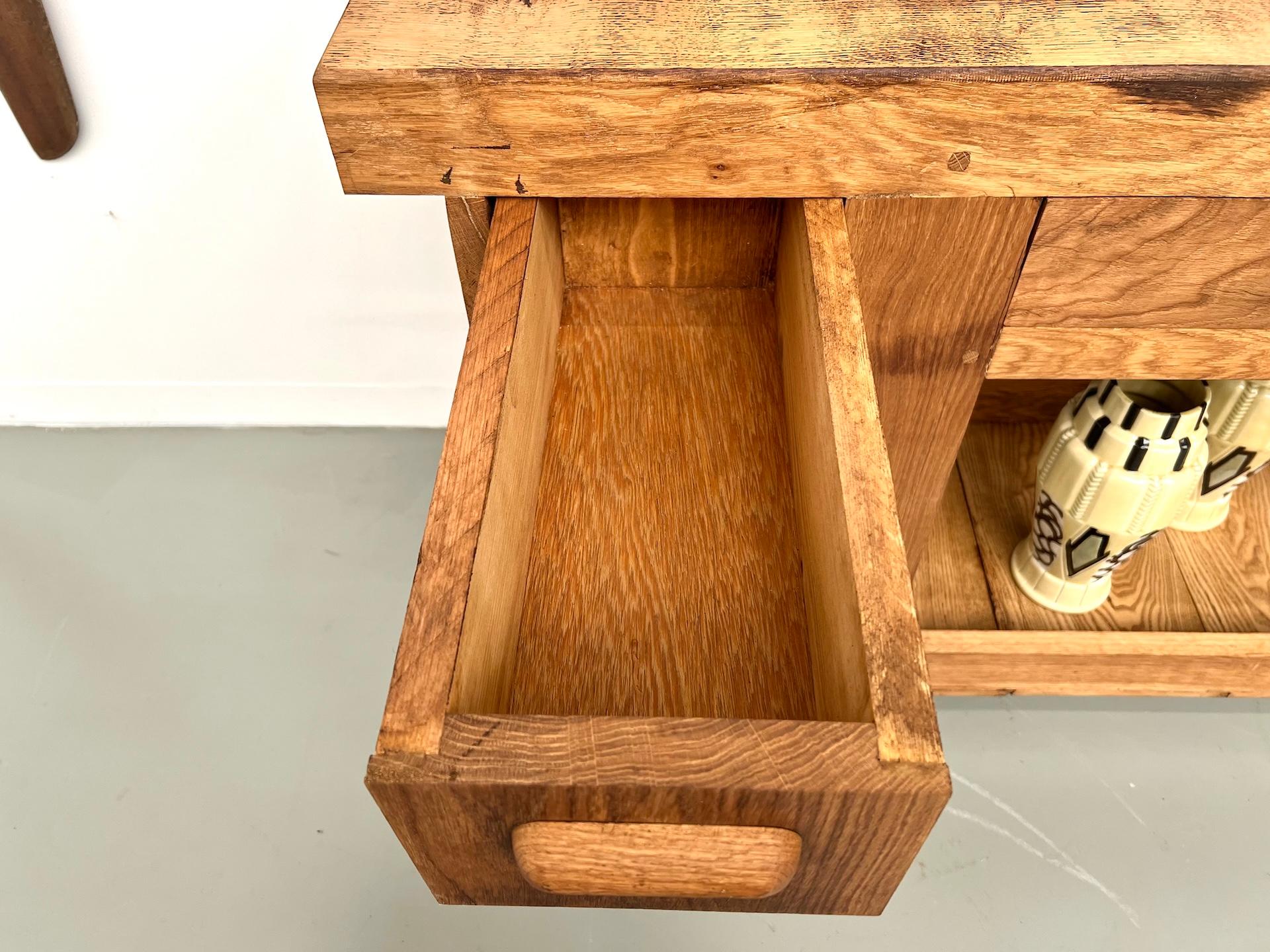 1970s french workbench, reimagined as a striking console im Angebot 2