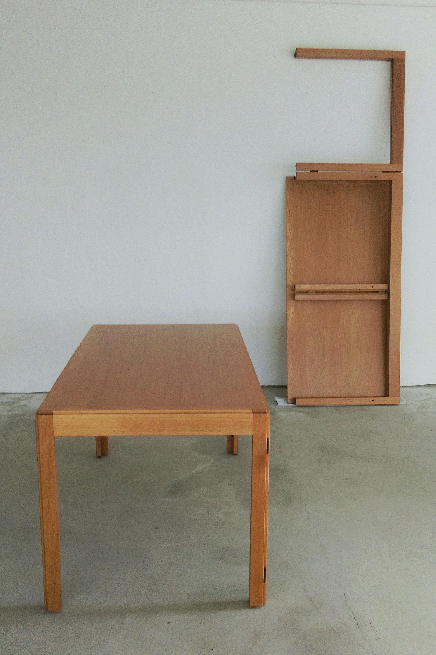 1970s Fully Restored Danish Multi Functional Børge Mogensen Tables in Oak For Sale 8