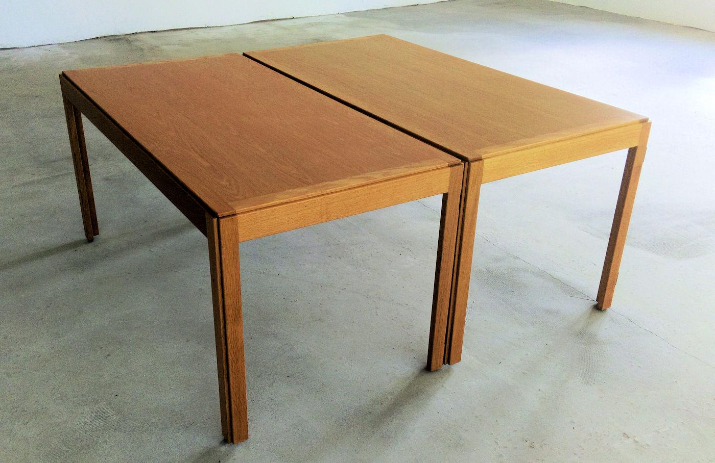1970s Fully Restored Danish Multi Functional Børge Mogensen Tables in Oak For Sale 1