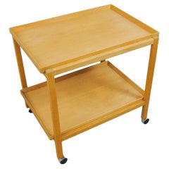 1970's Fully restored Danish Multi Functional Modular Oak Bar Table