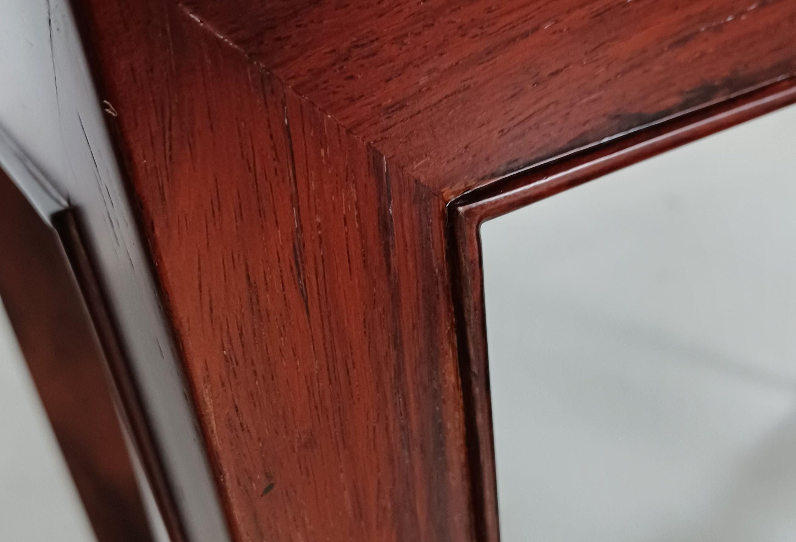 Late 20th Century 1970s Fully Restored Severin Hansen Rosewood Side Tables Royal Copenhagen Tiles