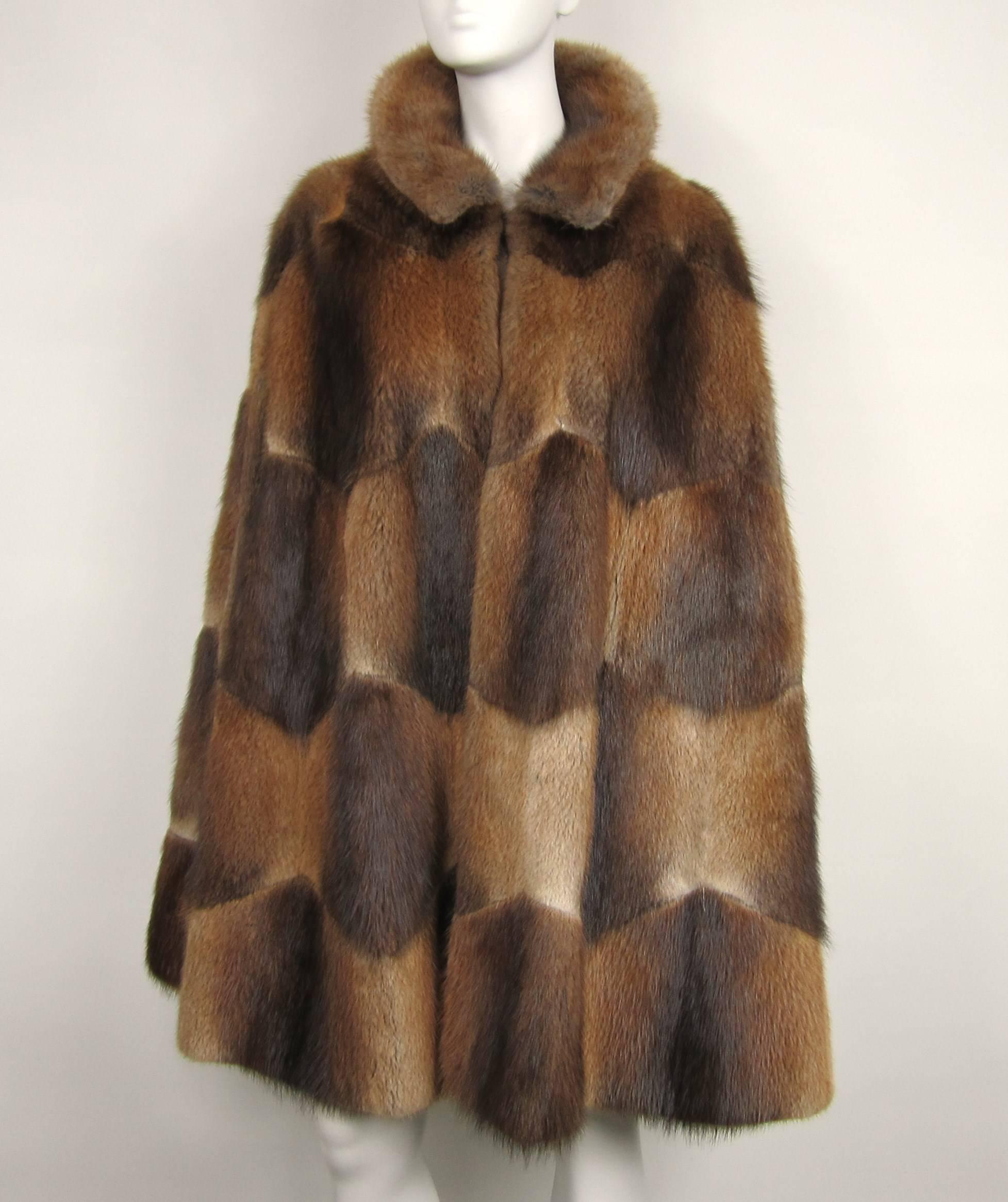 vintage beaver coat