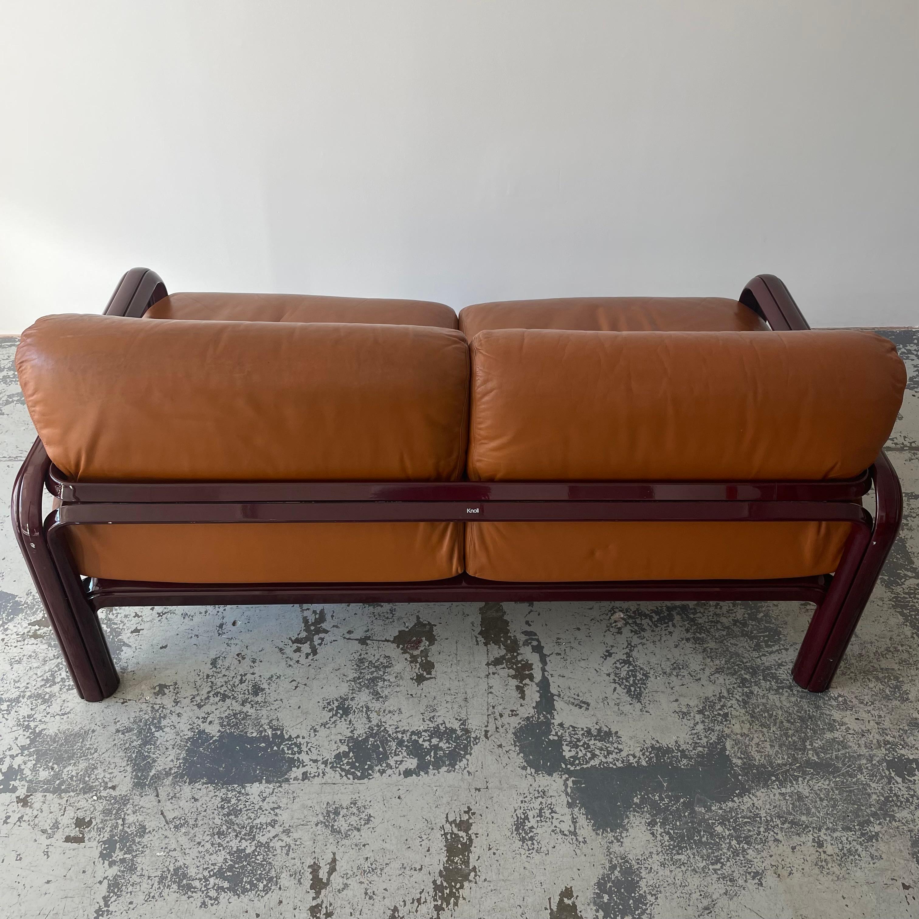 1970s Gae Aulenti 2 Seaters Sofa for Knoll International For Sale 5