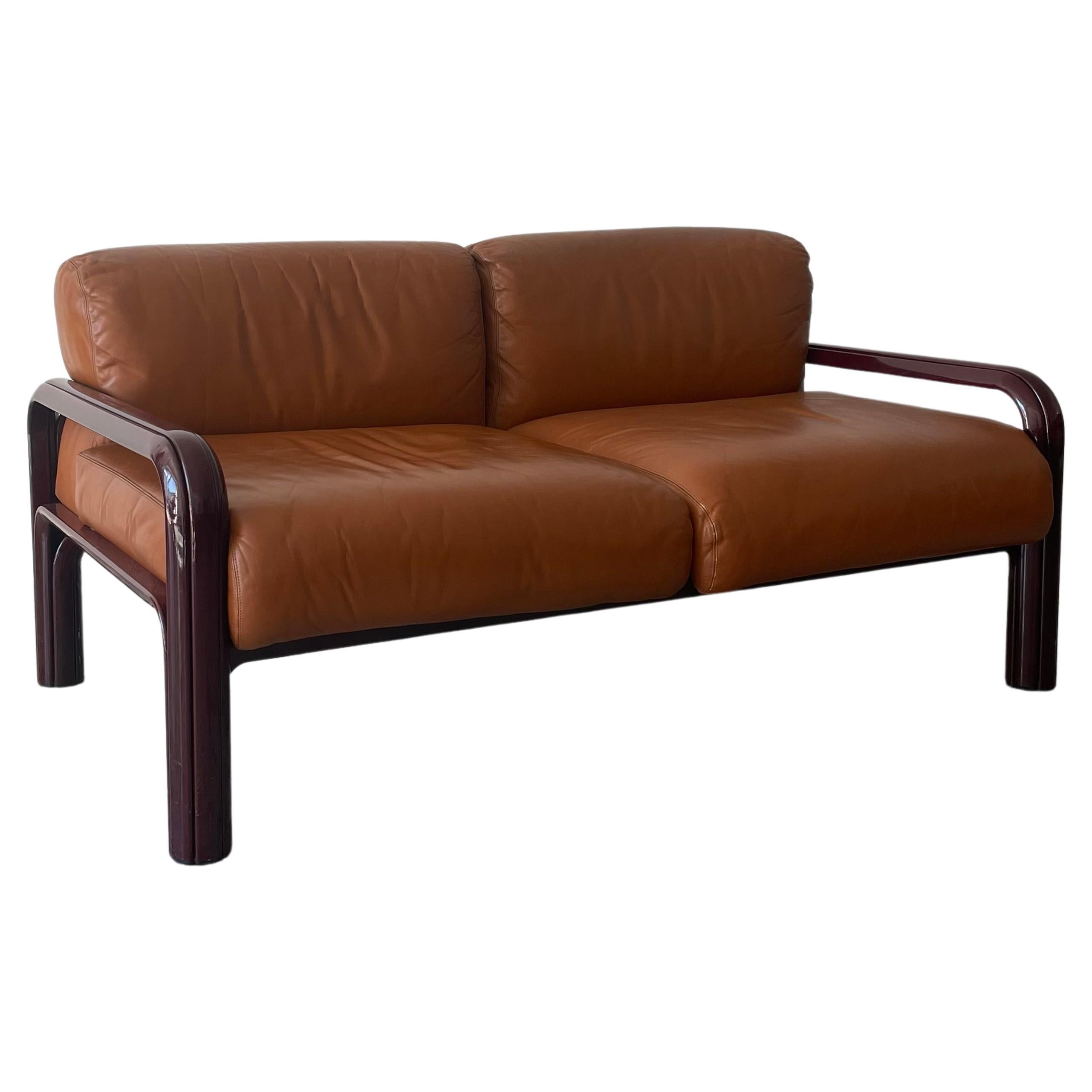 1970s Gae Aulenti 2 Seaters Sofa for Knoll International For Sale
