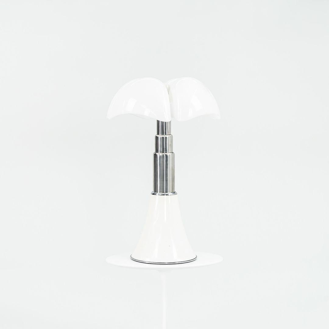 Aluminum 1970s Gae Aulenti Pipistrello Table Lamp for Martinelli Luce of Italy For Sale