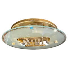 1970s Gaetano Sciolari for Stilkronen Mid-Century Modern Ceiling Light