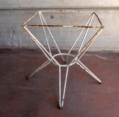 1970s Garden Iron Table Base