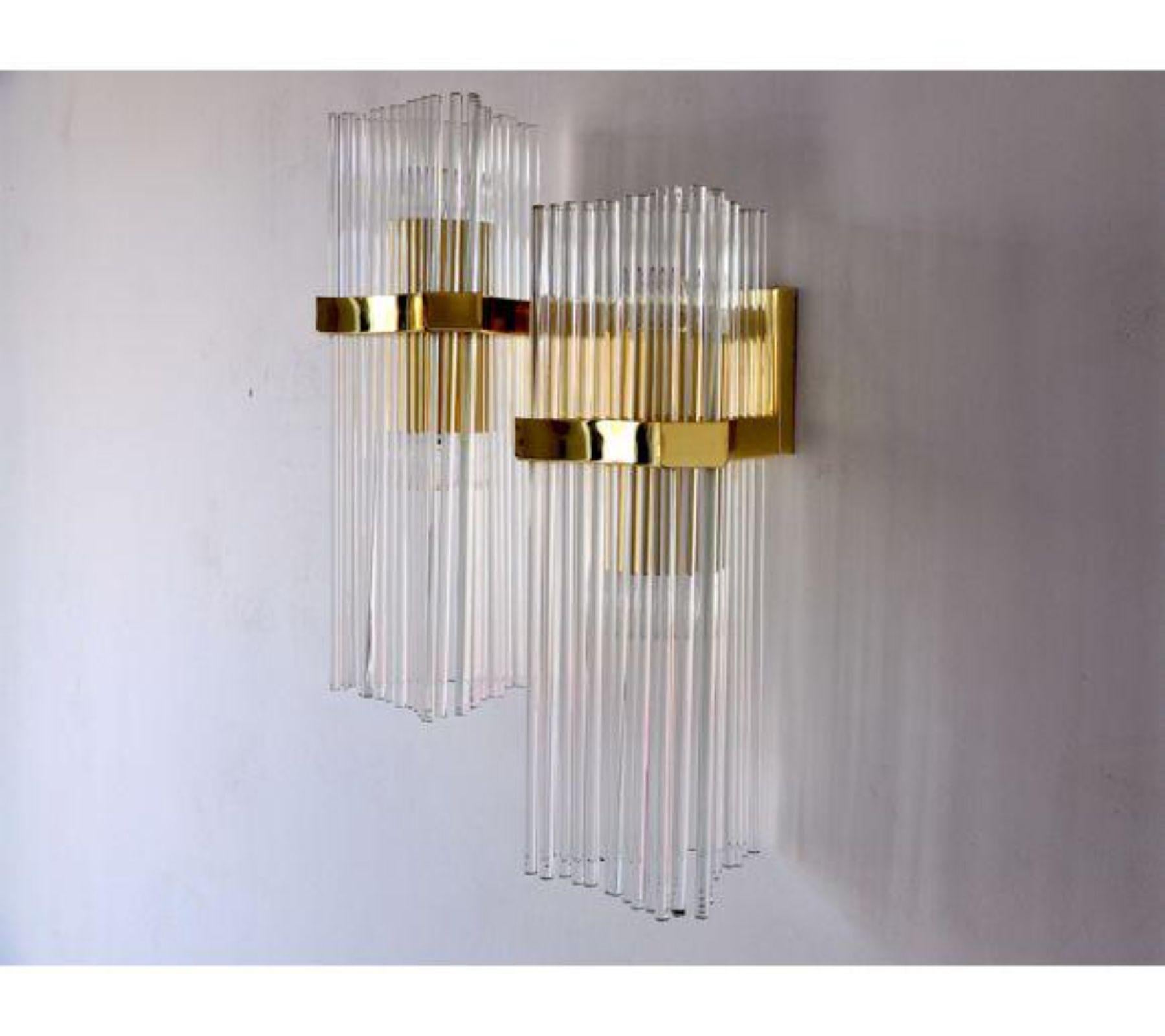 Italian 1970s Gateano Sciolari for Lightolier Wall Light, Italy For Sale