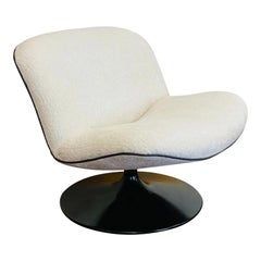 1970s Geoffrey Harcourt for Artifort 508 Swivel Lounge Chair