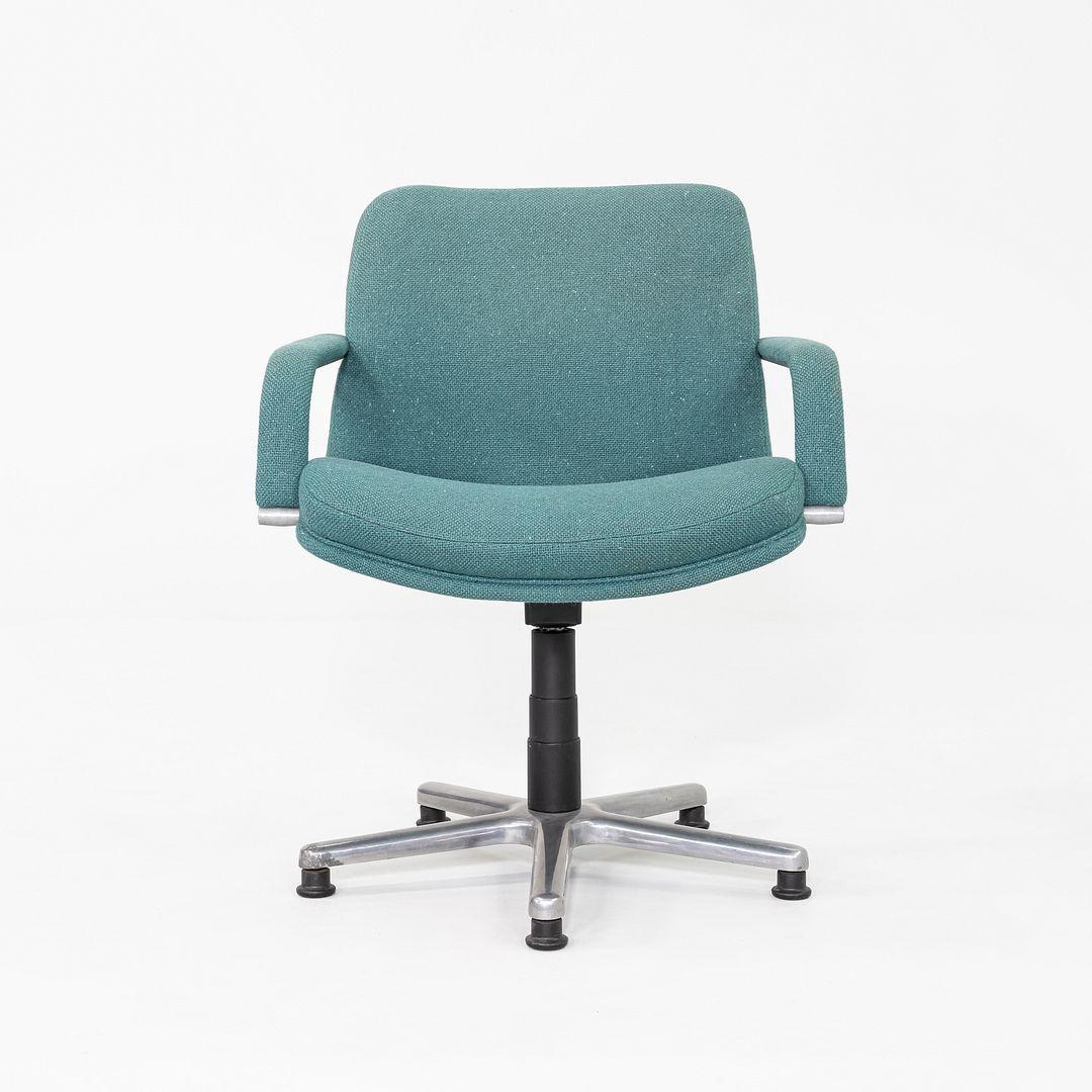 Moderne 1970 Geoffrey Harcourt pour Artifort Chaise de bureau de conférence avec accoudoirs en tissu en vente