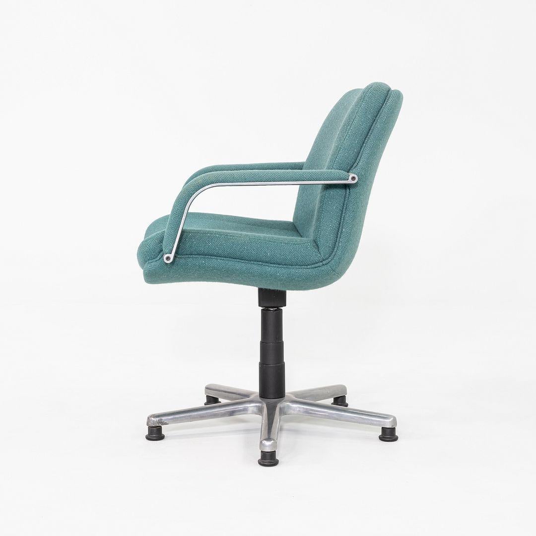 Fin du 20e siècle 1970 Geoffrey Harcourt pour Artifort Chaise de bureau de conférence avec accoudoirs en tissu en vente
