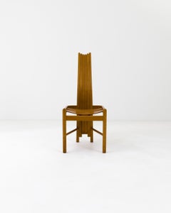 1970s German Brutalist Chair by Allmilmö
