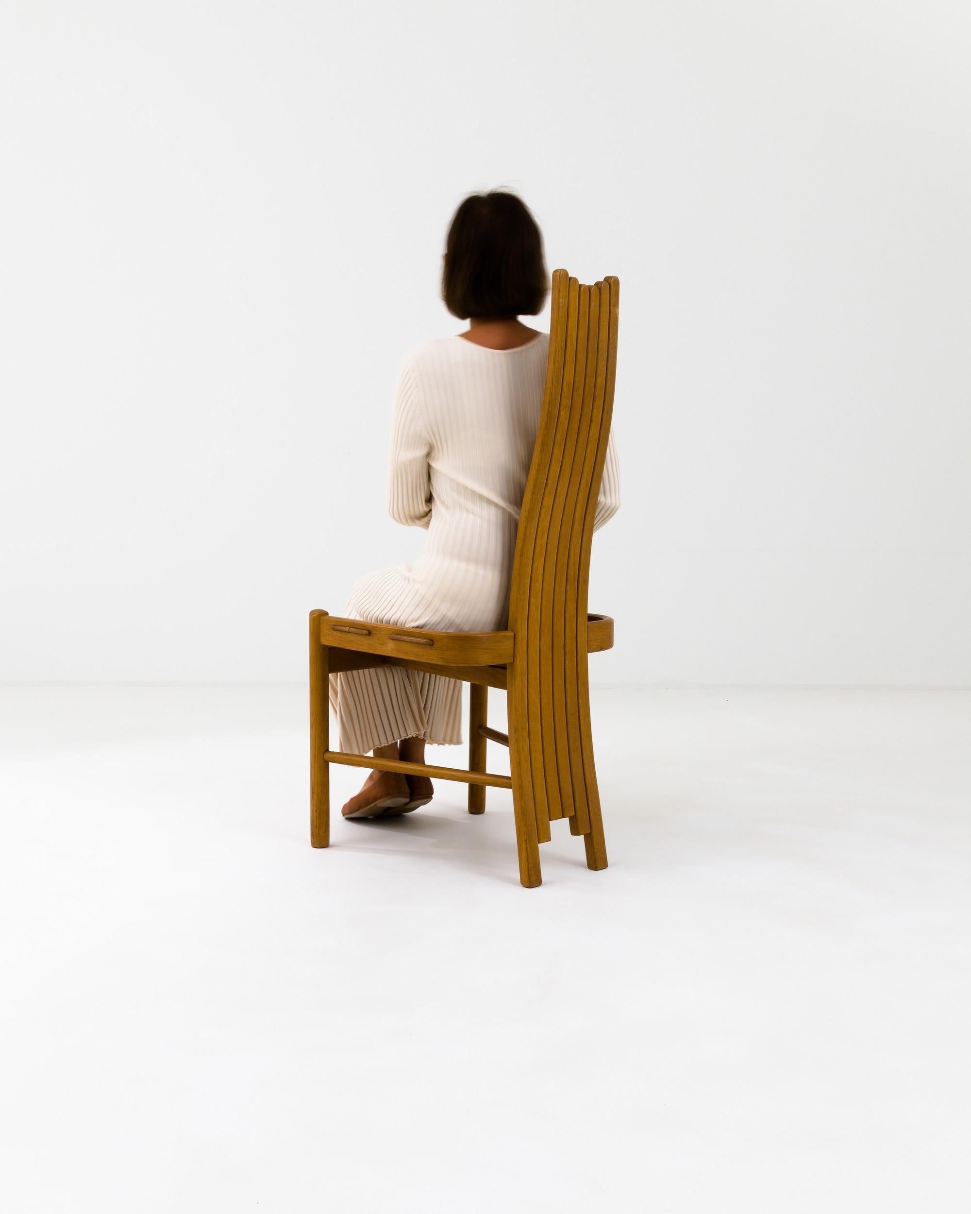 1970s German Brutalist Chair by Allmilmö For Sale 1
