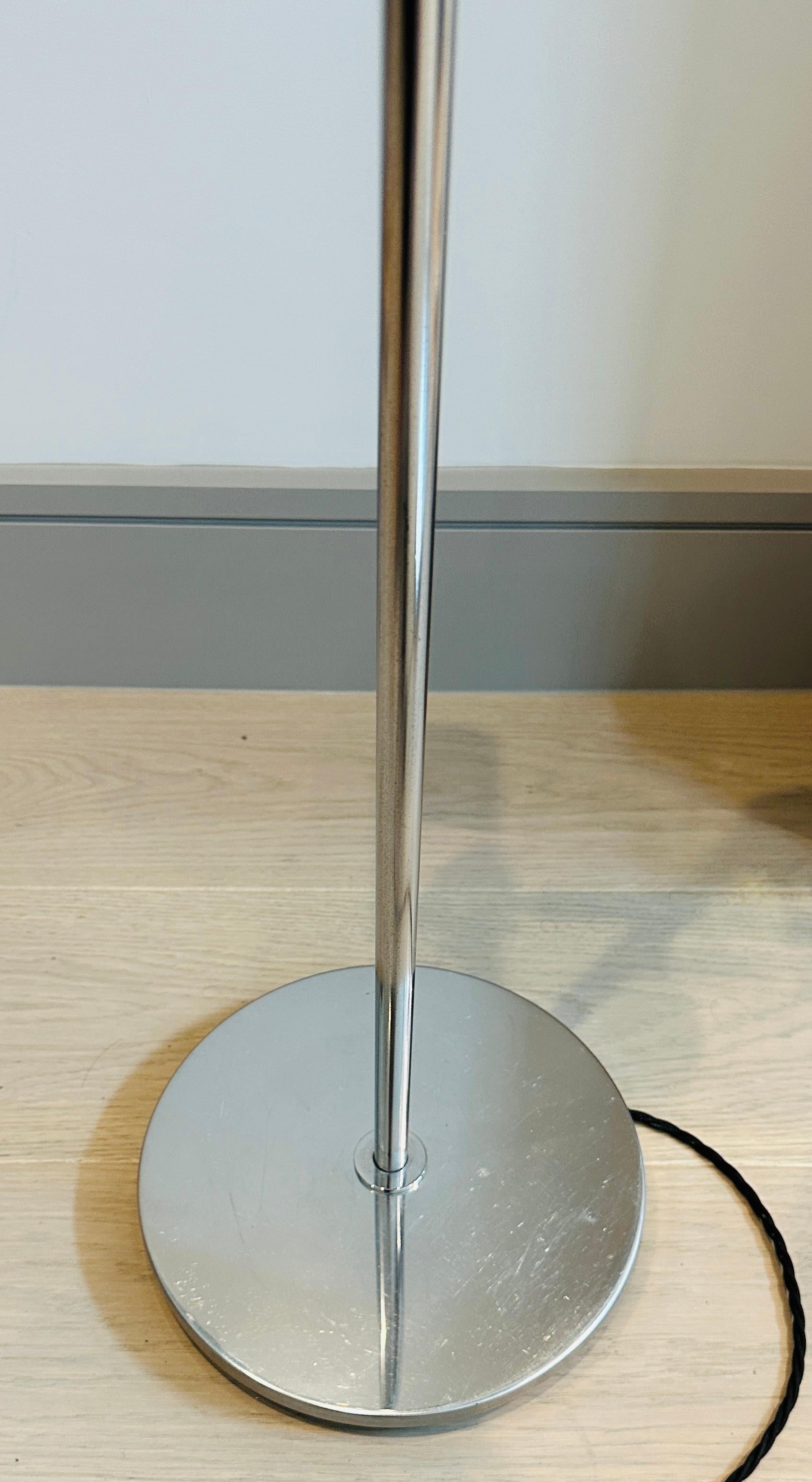 1970s German Cosack Leuchten Adjustable Directional Chromed Metal Floor Lamp For Sale 11