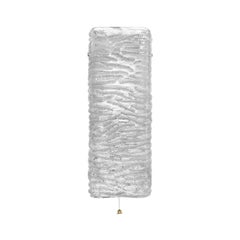 1970s German Kaiser Leuchten Ripple Glass Sconce