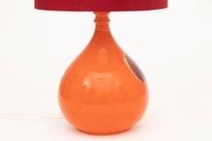 1970s German Orange Ceramic Rosenthal 'Studio Line' designed by Bjørn Wiinblad