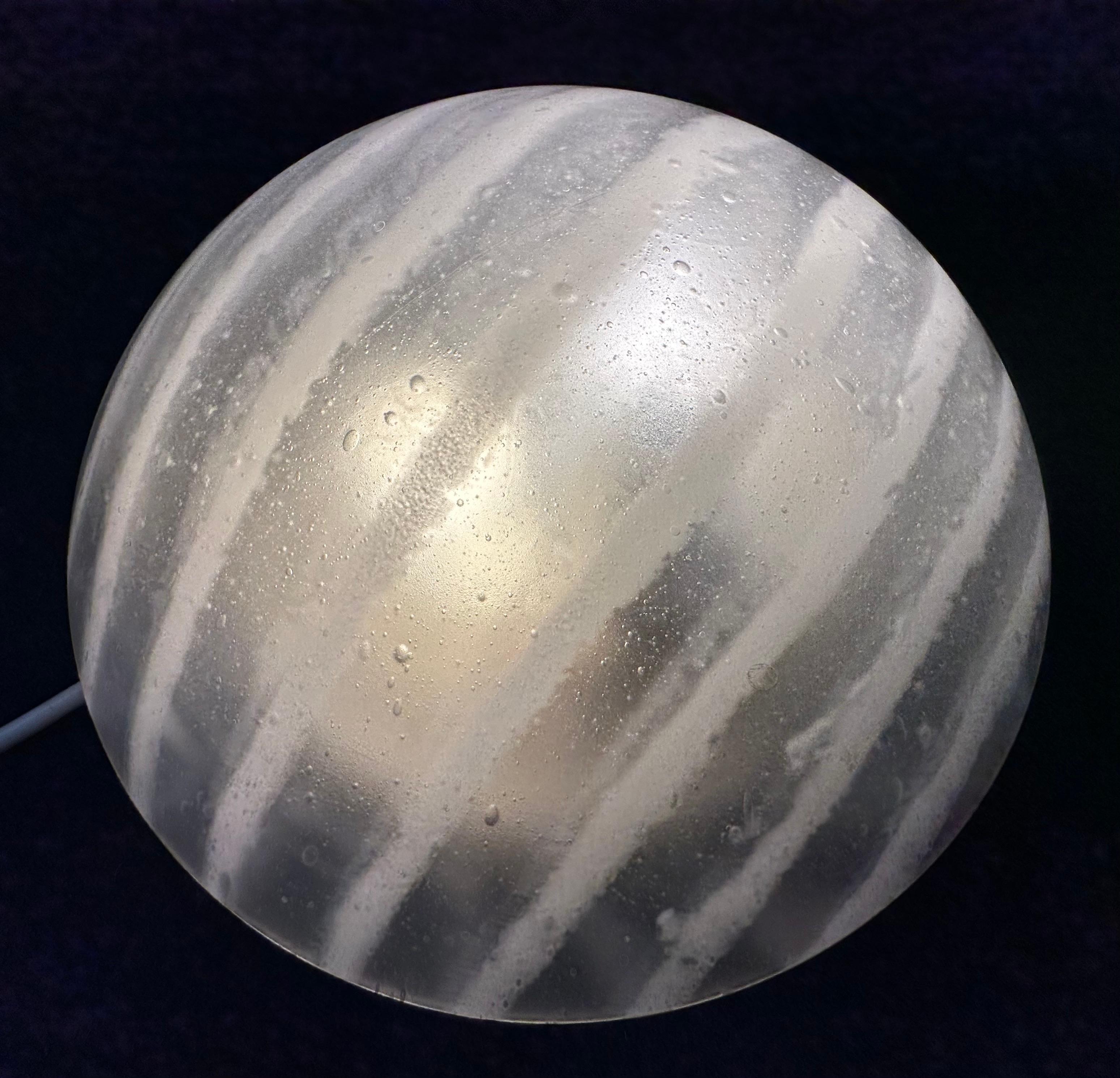 Applique murale ou encastrée allemande Peill & Putzler de l'ère spatiale des années 1970 en vente 2