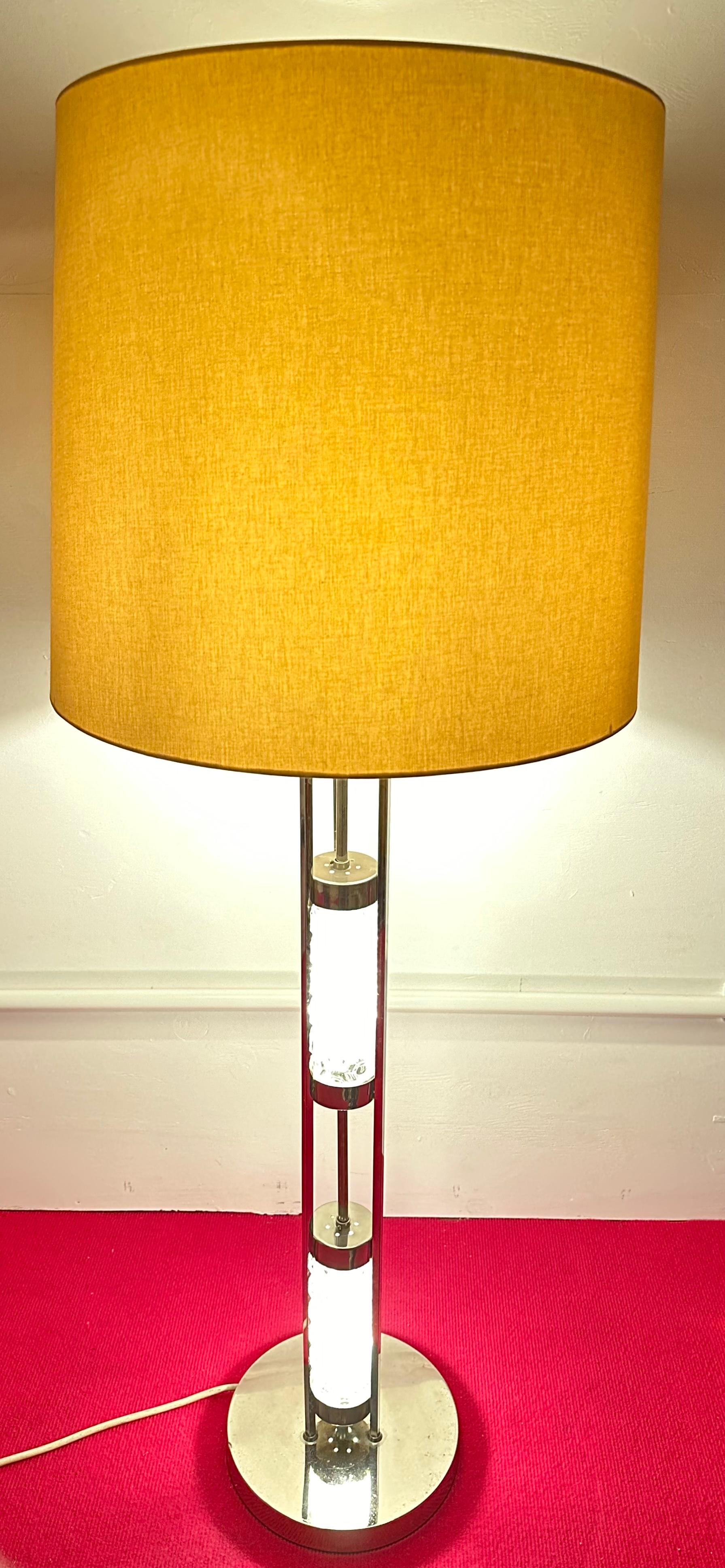 1970s German Richard Essig for Besigheim Illuminated Floor or Table Lamp For Sale 6