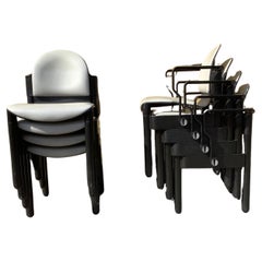Conjunto de sillas alemanas de los años 70 de Gerd Lange