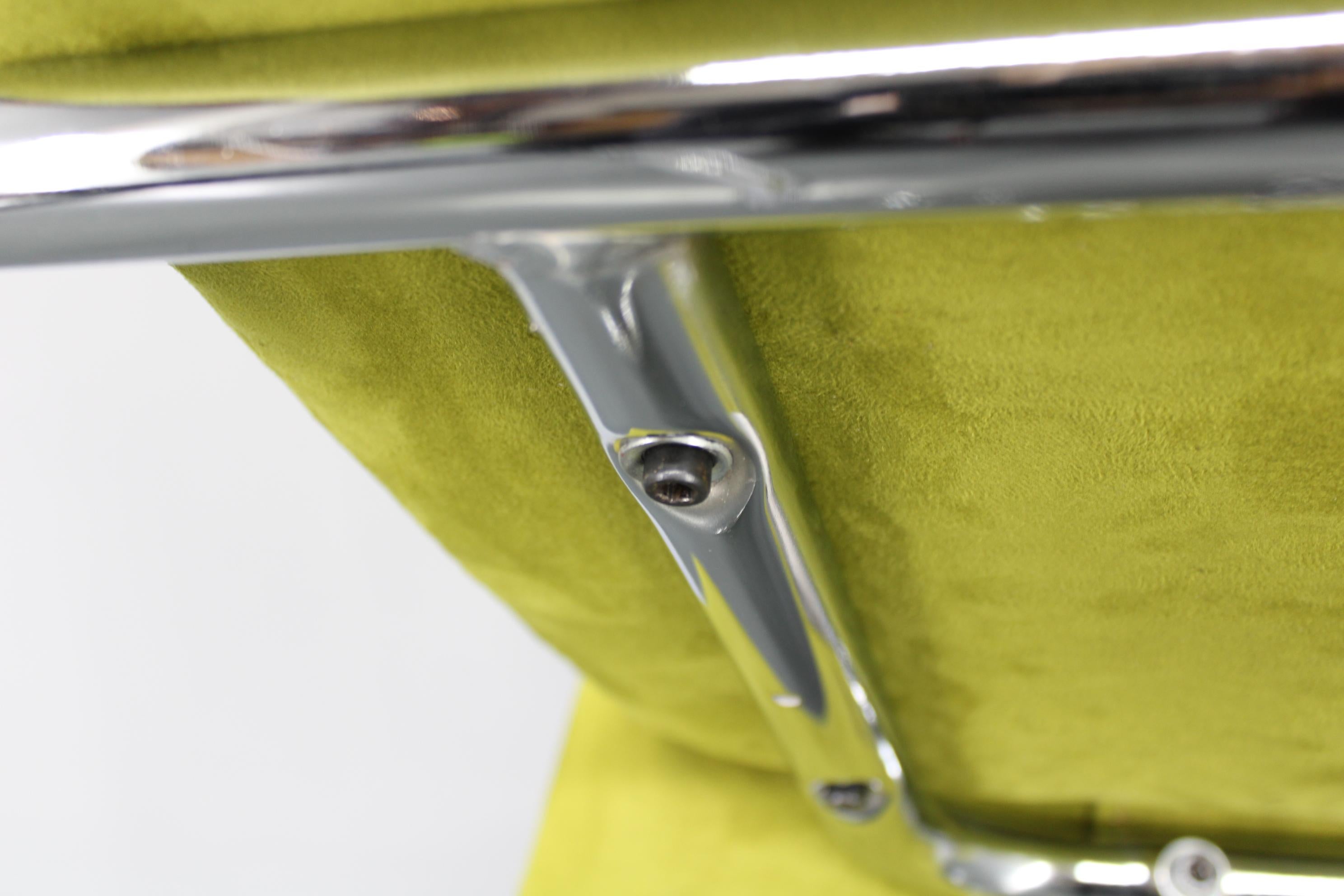 1970s German Tubular Armchair or Desk Chair, Restored For Sale 7