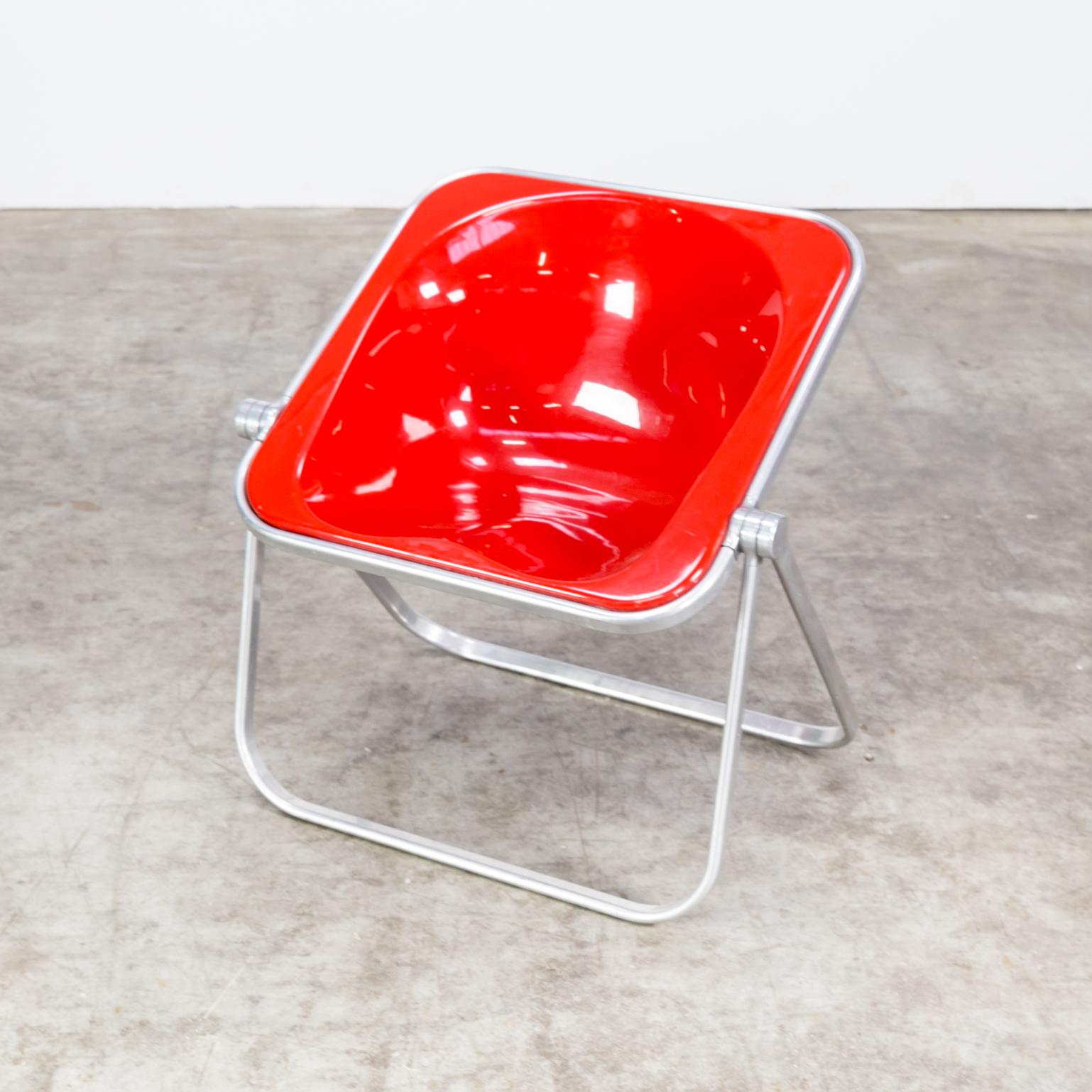 1970s Giancarlo Piretti ‘Plona’ Folding Chair for Castelli For Sale 3