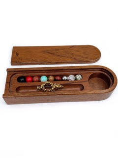 Gilbert Albert Broche boule interchangeable en or jaune 18 carats à 9 anneaux, années 1970