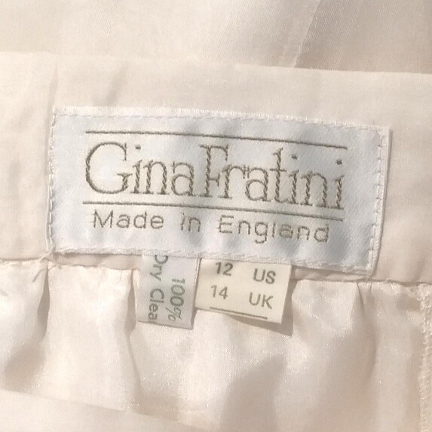 1970s Gina Fratini White Silk Organza Maxi Skirt and Blouse Set In Excellent Condition For Sale In London, GB