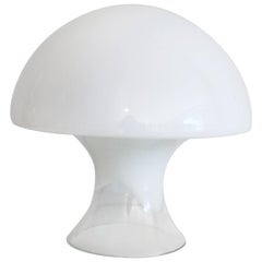 1970s Gino Vistosi Murano Glass Mushroom Lamp