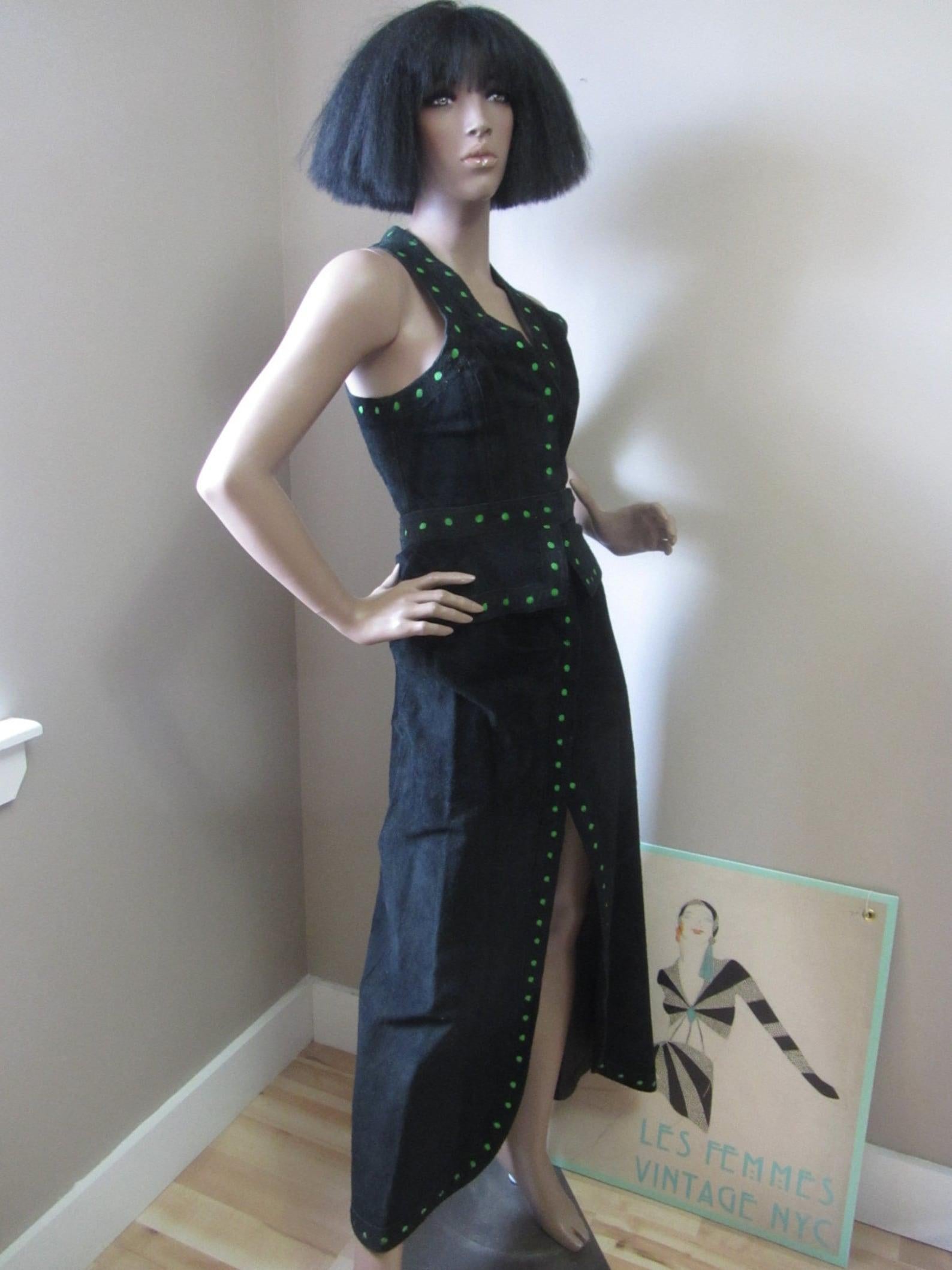 Women's 1970s Giorgio di Sant Angelo Suede Vest and Skirt Ensemble For Sale