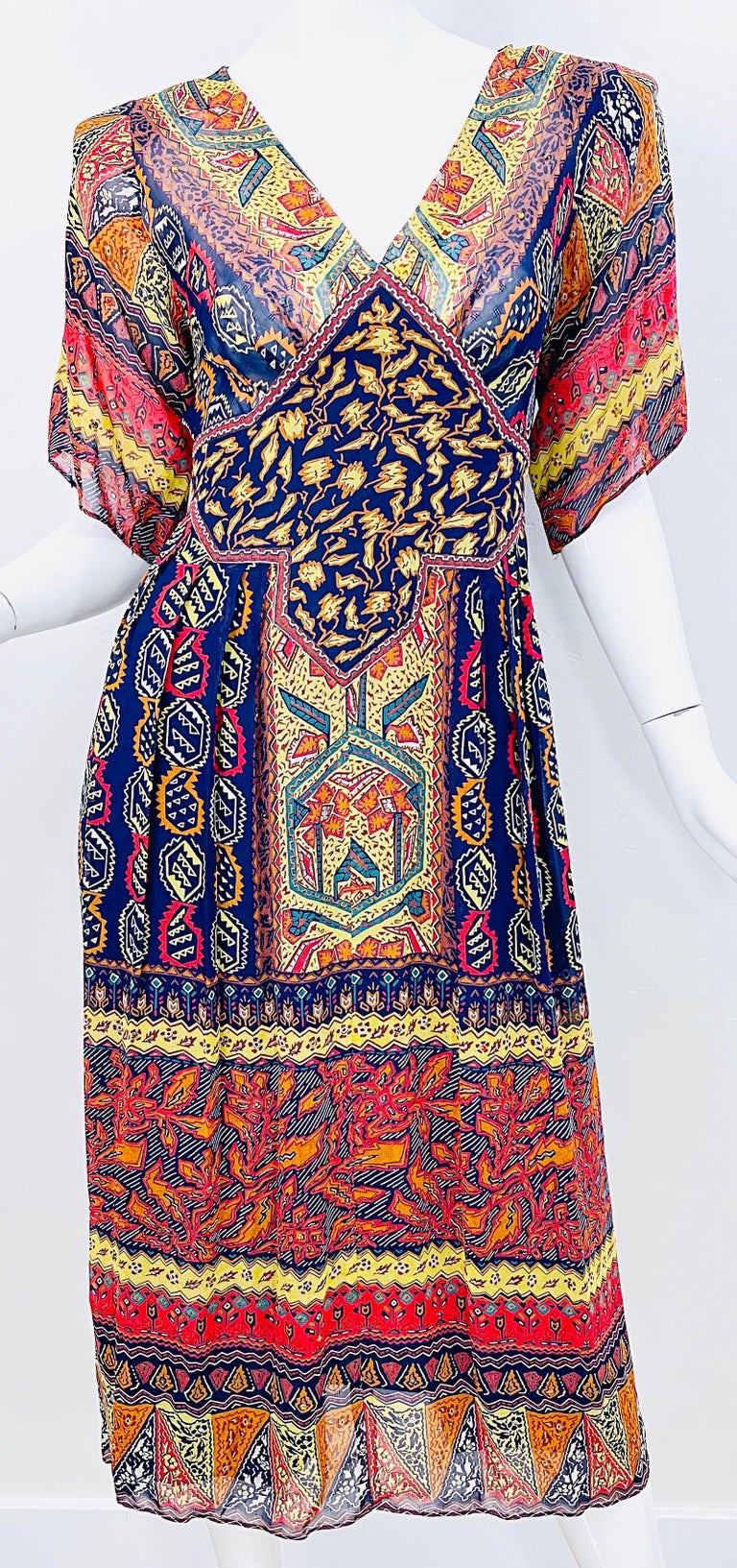 1970s Giorgio di Sant'Angelo Silk Outfit